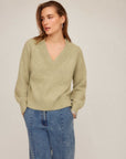 Heather V-Neck Sweater