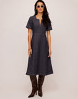 Olivia Contrast Stitch Dress