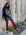 Brick red Sigourney Pintuck Pants with cropped flared legs and elastic waistband