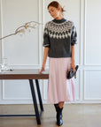 Eva Bias Ankle Skirt