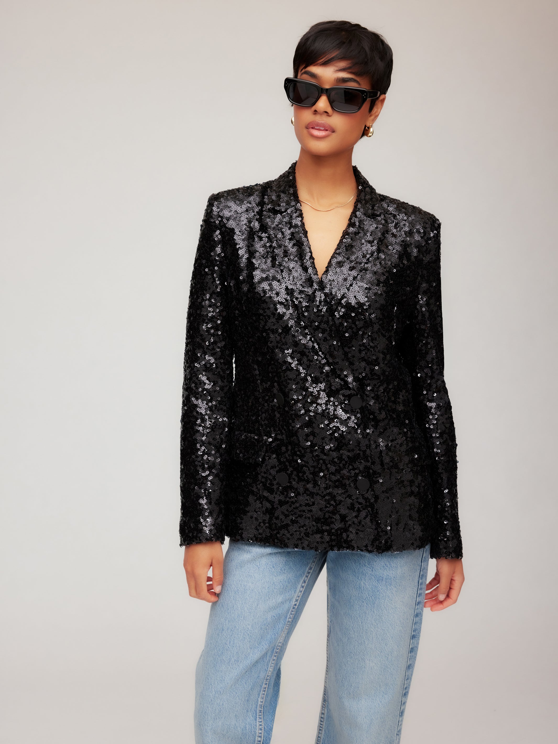 Loretta Sequin Jacket | Fifteen Twenty Clothing