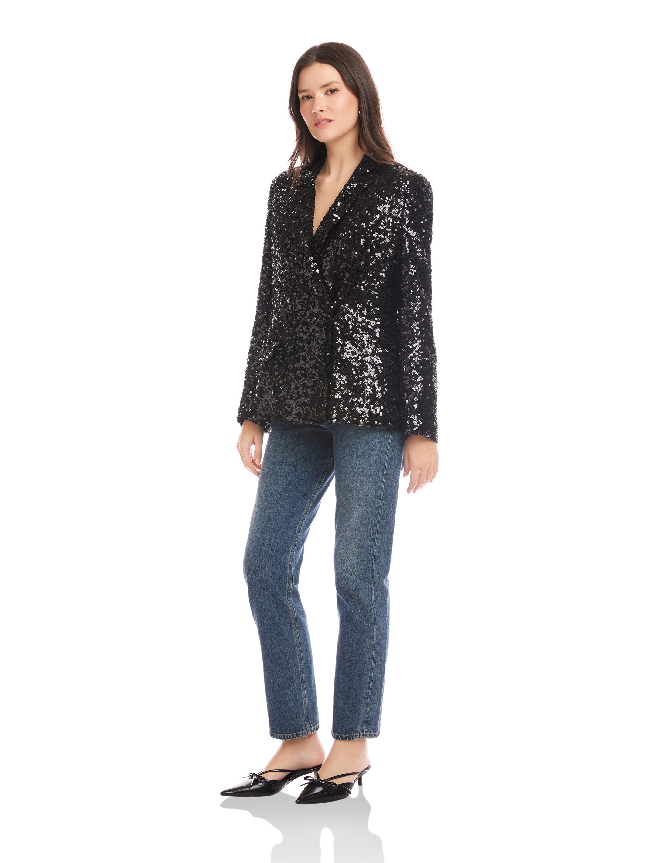 Loretta Sequin Jacket | Fifteen Twenty Clothing