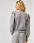 Cambria Pleated Sleeve Top