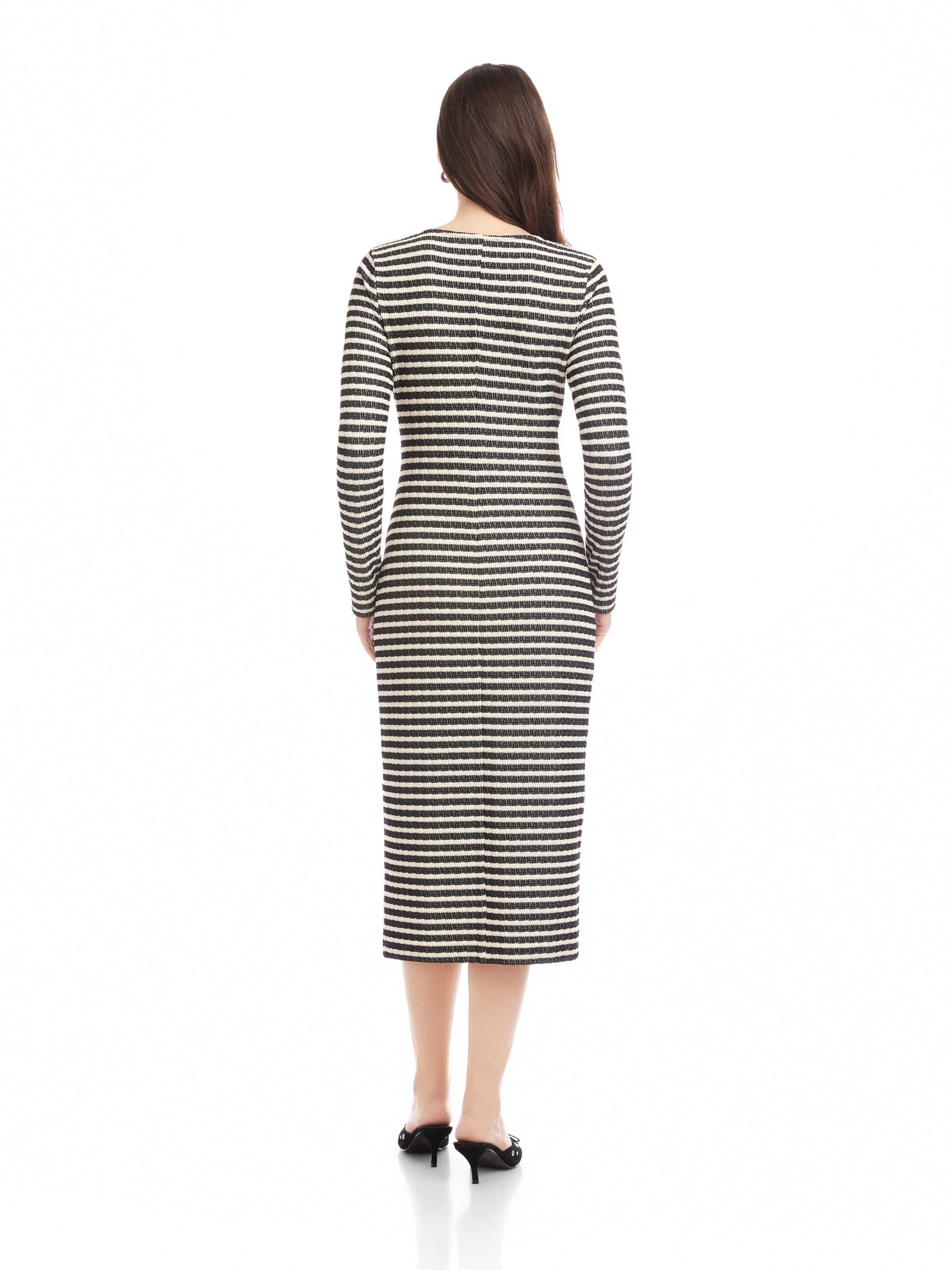 midi crinkle dress The Crinkle Midi Dress (Final Sale)