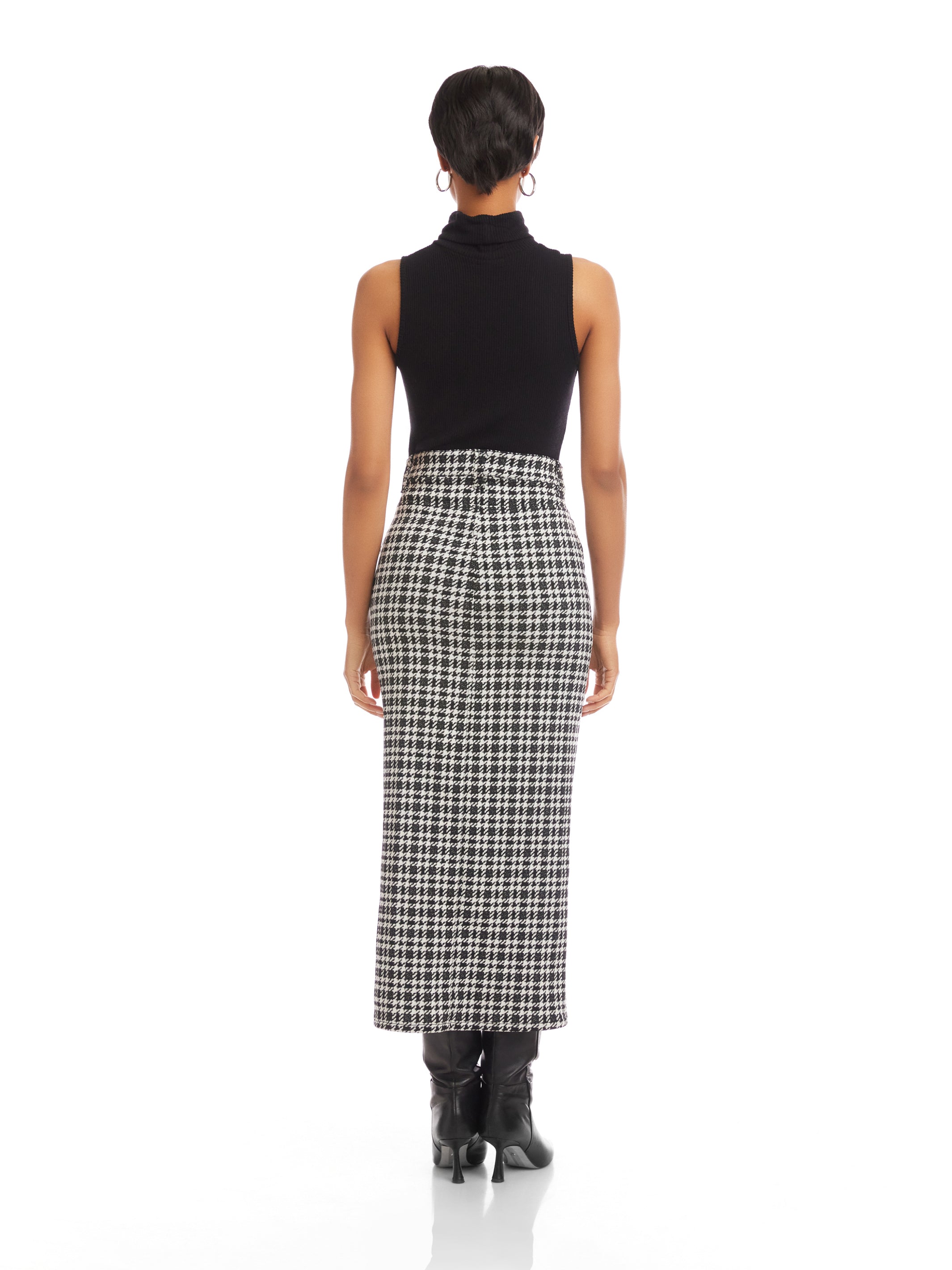 Elyce Front Slit Midi Skirt | Fifteen Twenty Clothing