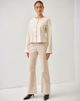Cara Corduroy Bootcut Pants