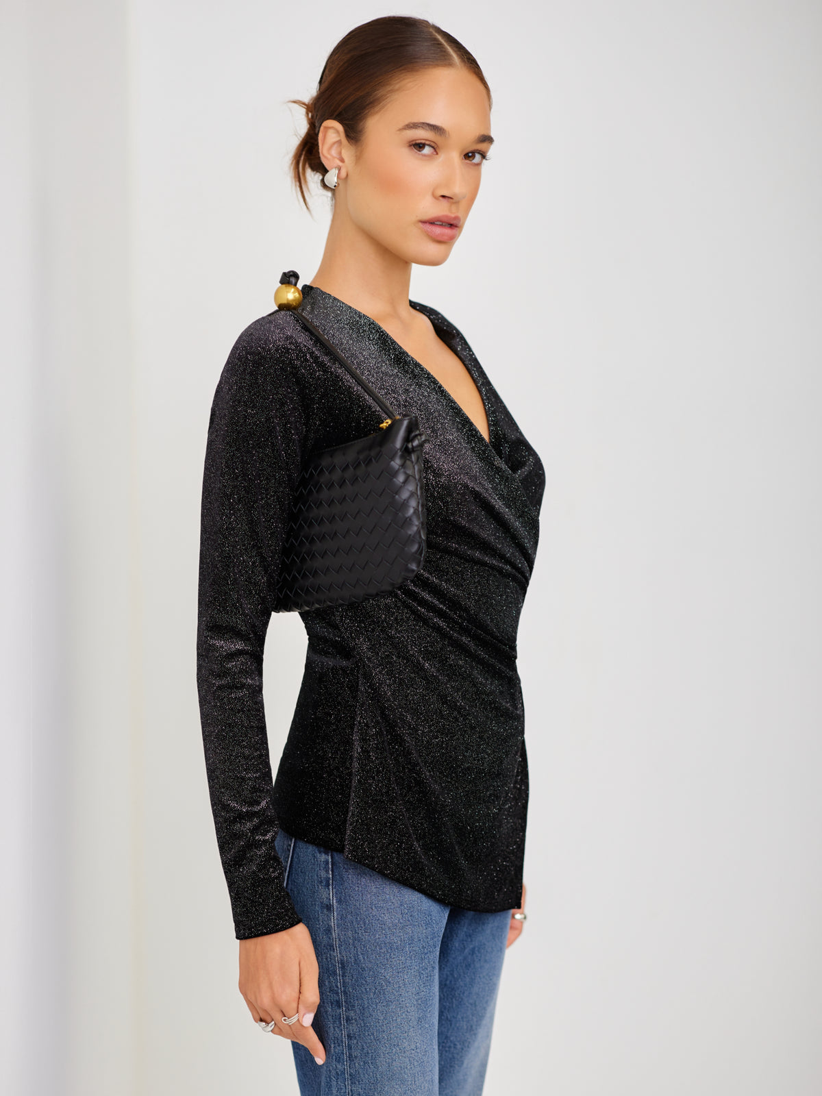 Imara Long Sleeve Wrap Top