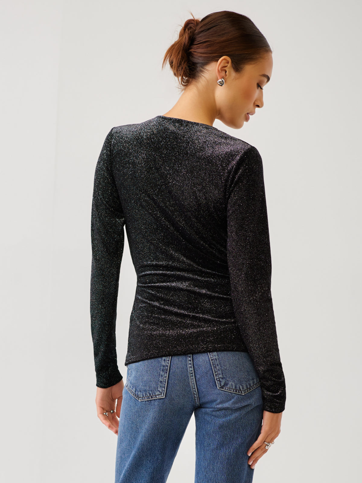 Imara Long Sleeve Wrap Top