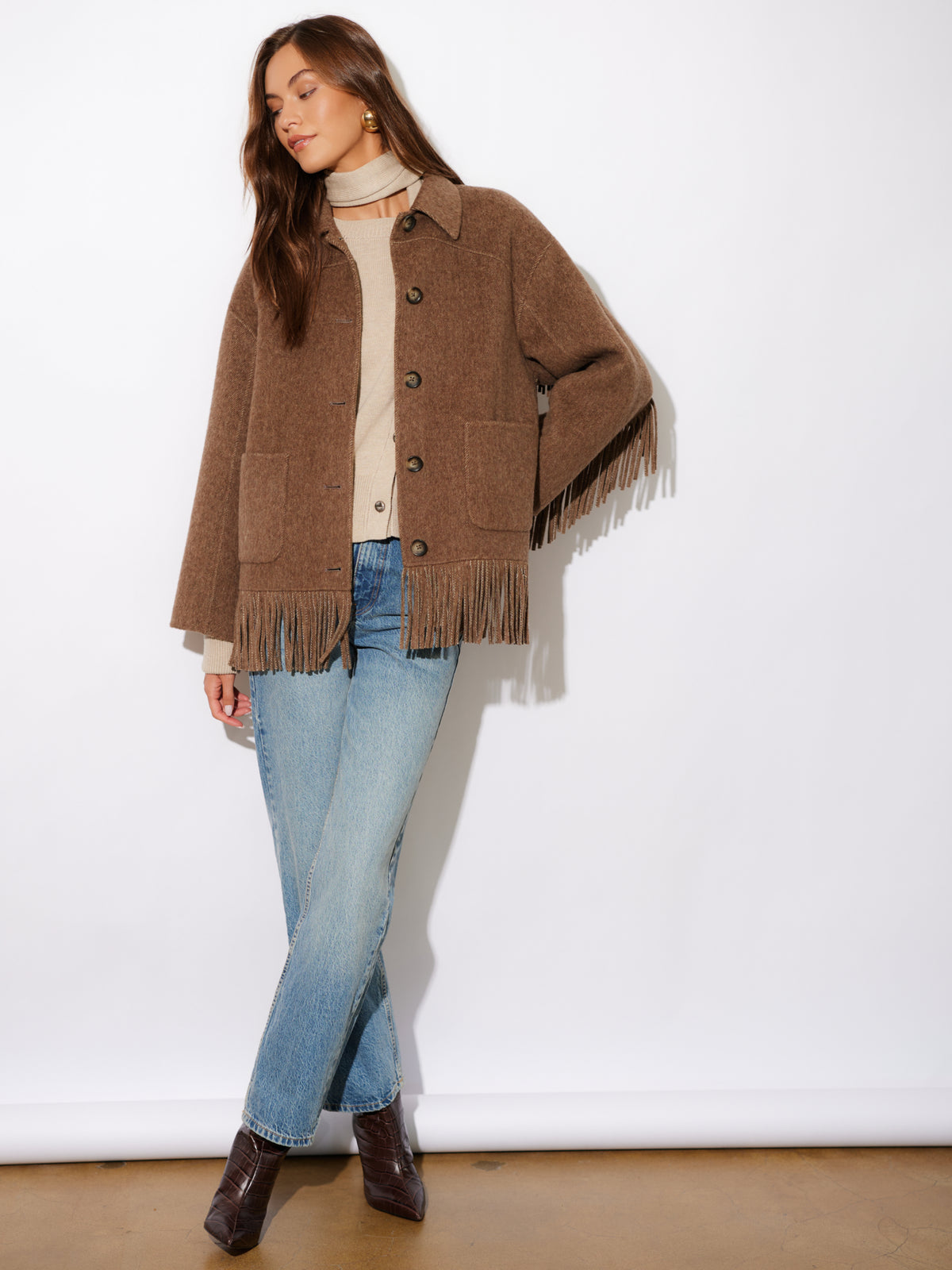 Yara Fringe Jacket