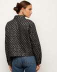 Allora Sequin Denim Shirt Jacket
