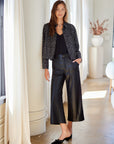 Allora Sequin Denim Shirt Jacket
