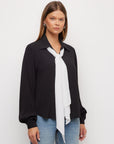 Sicily Detachable Scarf Tie Top