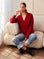 Heather V-Neck Sweater
