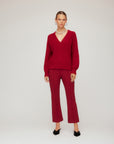 Heather V-Neck Sweater