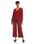 Heather V-Neck Sweater