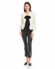 Dena Ribbon Tie Sweater
