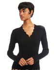 Bliss Scallop Edge Cardigan