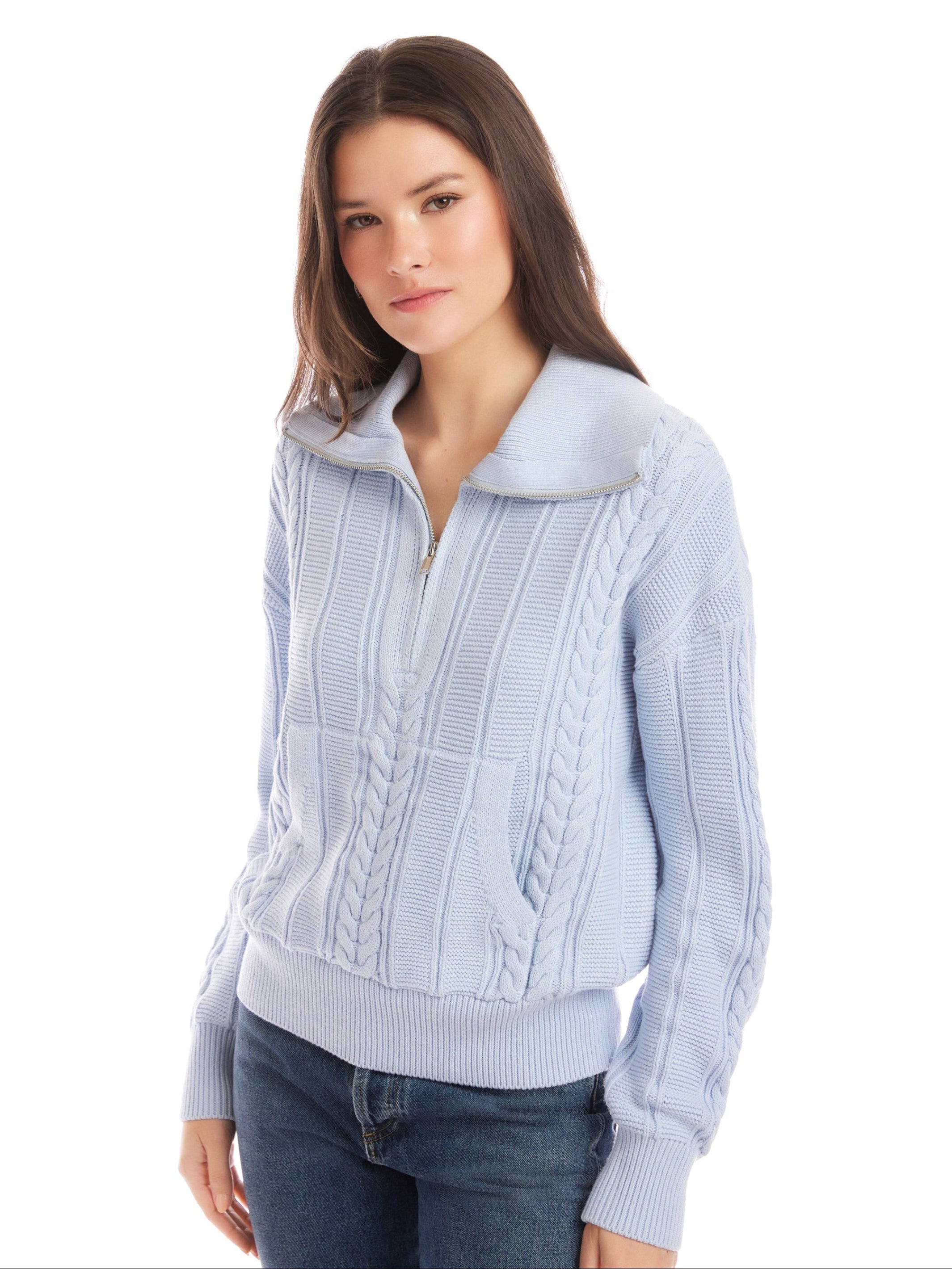 Karin Half Zip Sweater