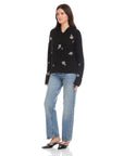 Krystal Embellished Hoodie
