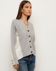 Celine Mixed Media Cardigan