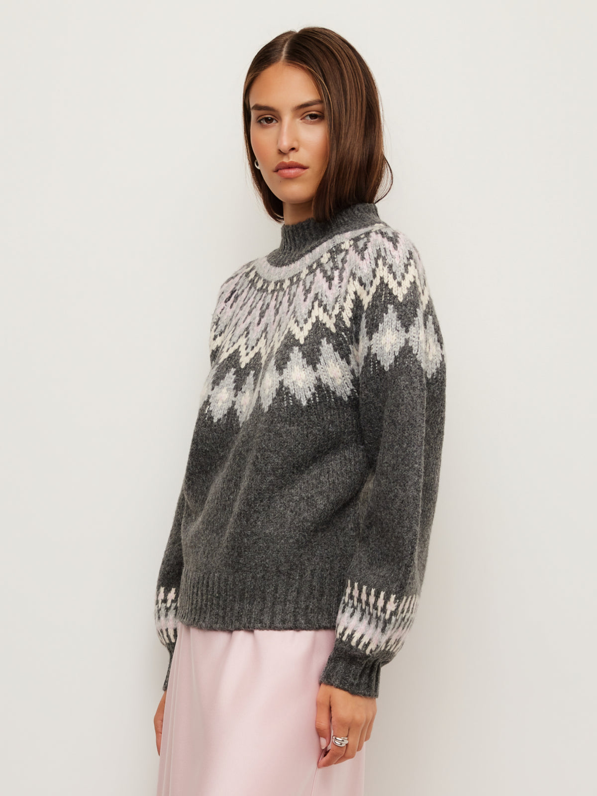 Zarah Jacquard Sweater