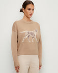 Golden Intarsia Sweater