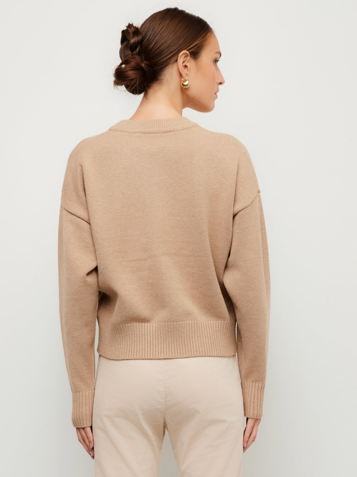Golden Intarsia Sweater