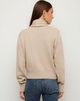 Juni Asymmetrical Scarf Cardigan Sweater