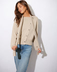 Juni Asymmetrical Scarf Cardigan Sweater
