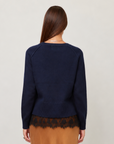 Camila Lace Layered Sweater