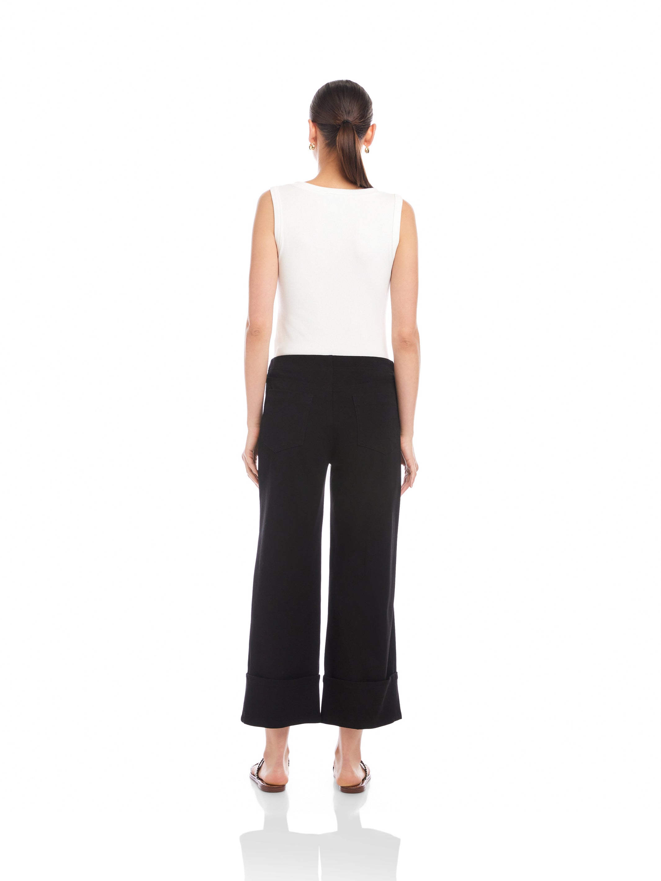 Regina Cuff Cropped Pants