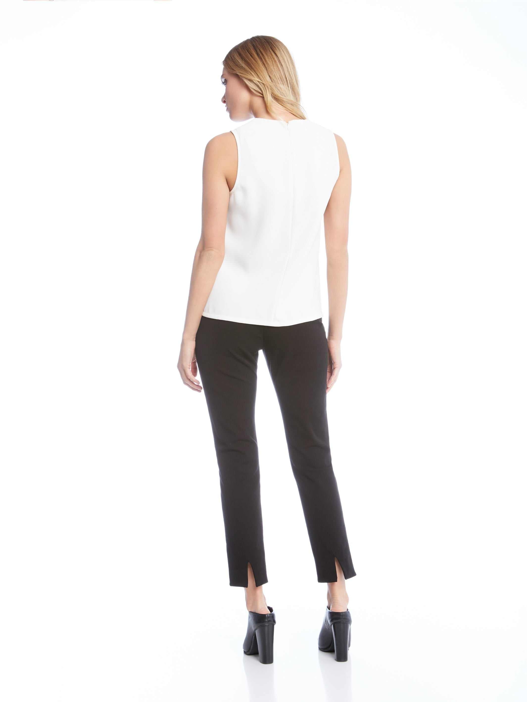 Ankle Slit Pant - Stylish & Comfortable Double Stretch Twill Pants