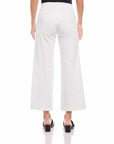 Wide-Leg Cropped Pants