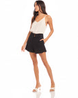 Cece Pleated Trouser Shorts