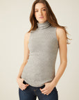 Sleeveless Turtleneck